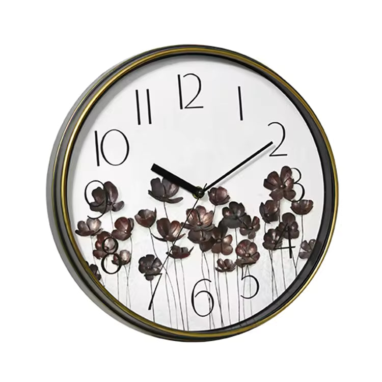 Horloge Murale Vintage Classique – Le Charme Rétro par Horlogerie Française
