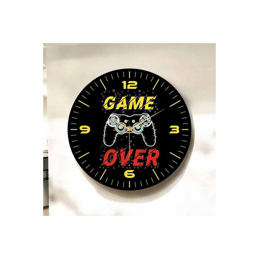 Horloge Murale Game Over – par Horlogerie Française