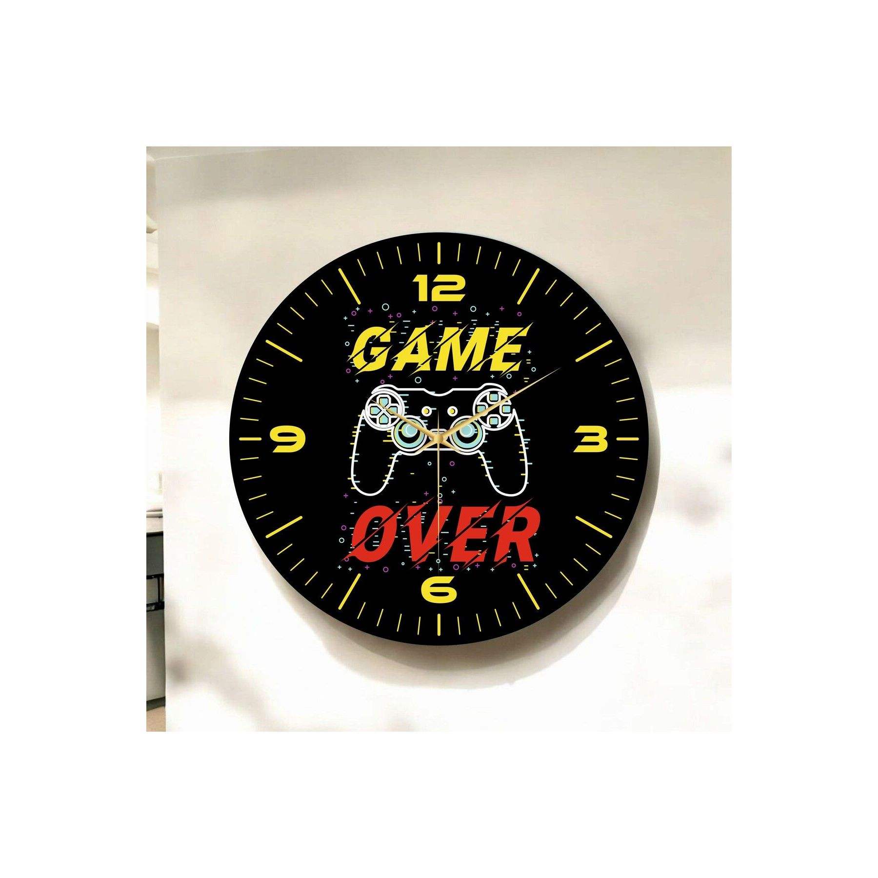 Horloge Murale Game Over – par Horlogerie Française