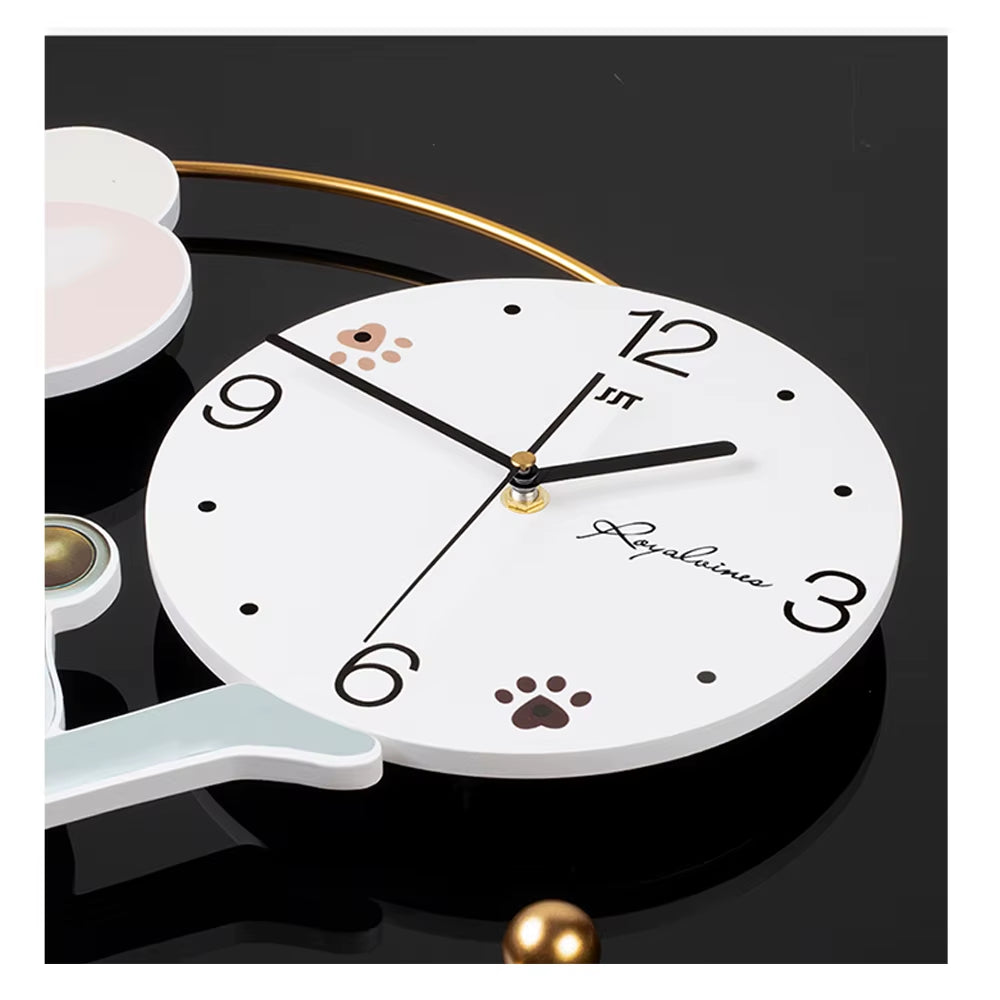 Decorative Kids Cartoon Wall Clock Modern Wall Clock Movement Parts